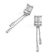 Harrods MARLI New York White Gold and Diamond LIFE Tassel Earrings- Buy online at McGrocer