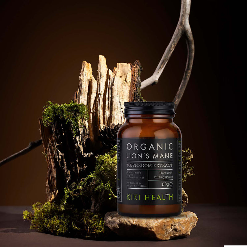 KIKI Health organic Lion's Mane extract powder 50g (British brand)