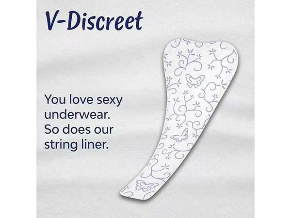 Bodyform string panty liners 26 pack - British product
