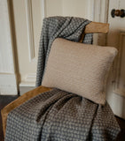 Araminta Campbell alpaca-blend fern cushion 30cm x 45cm - British product