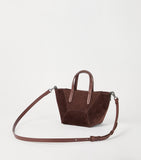 Brunello Cucinelli mini suede BC Duo tote bag (British brand)