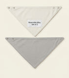 Burberry cotton check bibs set of 2 (British brand)