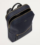 Smythson grained leather Panama backpack, UK version