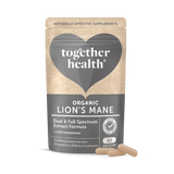 Holland & Barrett Together Health Organic Lions Mane Mushroom Supplement 60 Capsules- Buy online at McGrocer