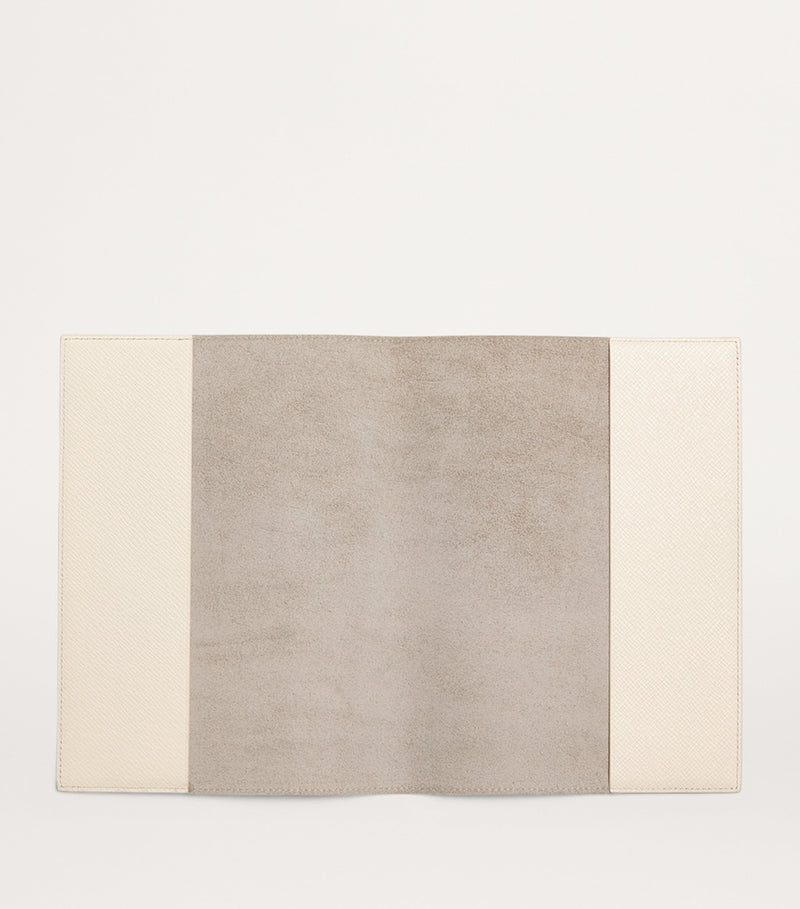 Harrods refillable leather notepad sleeve (British brand)
