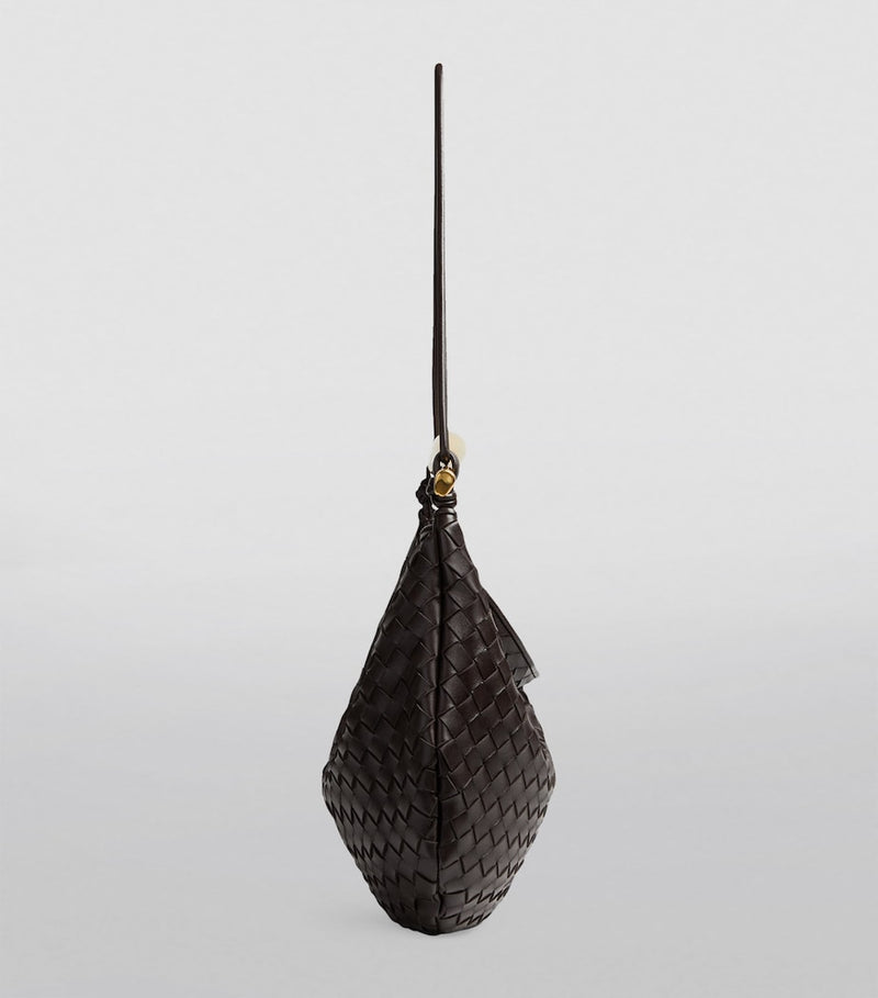 Bottega Veneta Sardine medium shoulder bag gold handle - British product