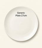 Prada chequerboard plate 28cm - British product