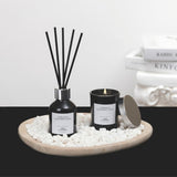 French Connection home fragrance gift set lemon lavender 50ml diffuser 55g candle, imported from the UK