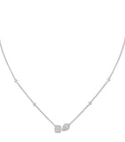 Messika My Twin diamond necklace 0.30ct white gold (British brand)