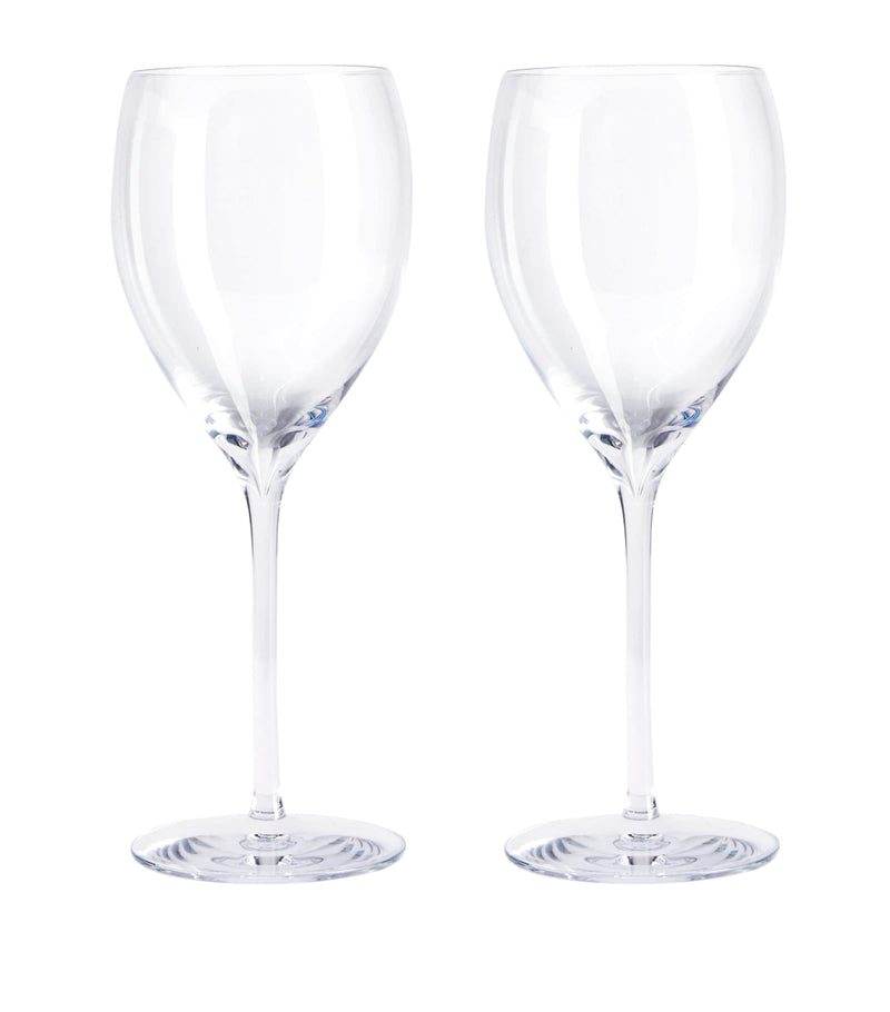 Waterford Elegance Sauvignon Blanc wine glasses (British brand)