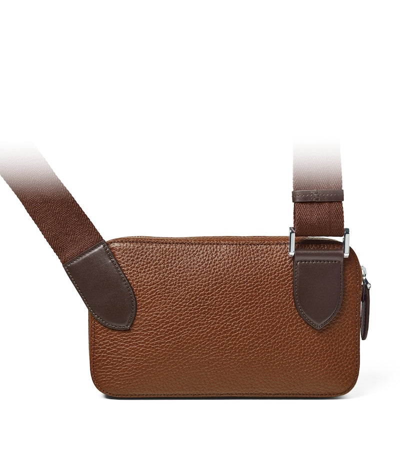 Aspinal of London reporter compact leather belt bag - British product