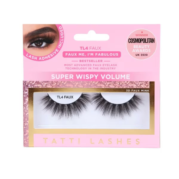 Tatti Lashes false eyelashes TL4 Faux Me (British brand)
