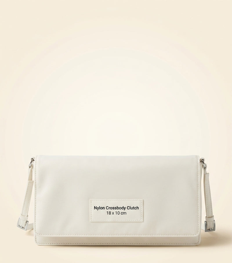 Prada satin shoulder bag with brushed satin exterior - British product