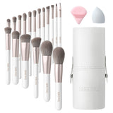 Superdrug Livingandhome Professional Makeup Brush Set White 18pcs- Buy online at McGrocer