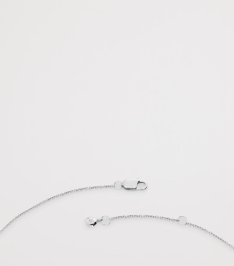 Monica Vinader Leo zodiac necklace sterling silver, UK version