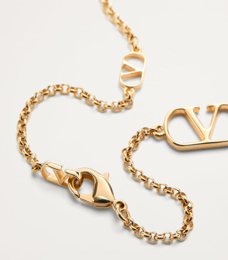 Valentino Garavani VLogo Signature necklace gold-tone (British brand)