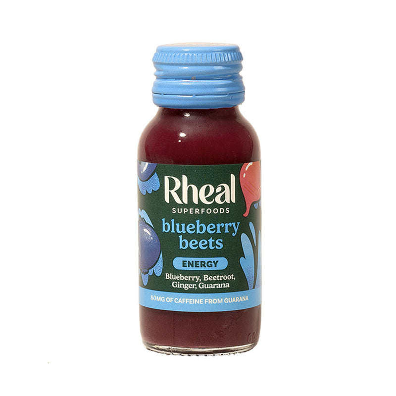 Rheal energy shot Blueberry Beets 60ml - British product