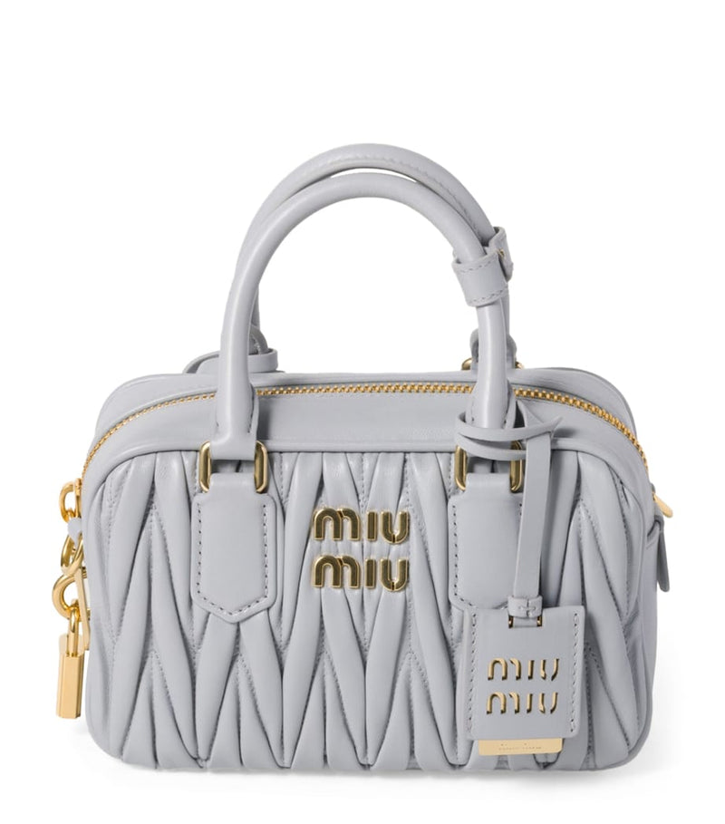 Miu Miu Arcadie top-handle bag in nappa leather, UK version