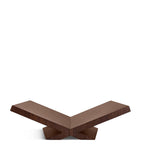 Assouline Culture bookstand walnut leather (British brand)