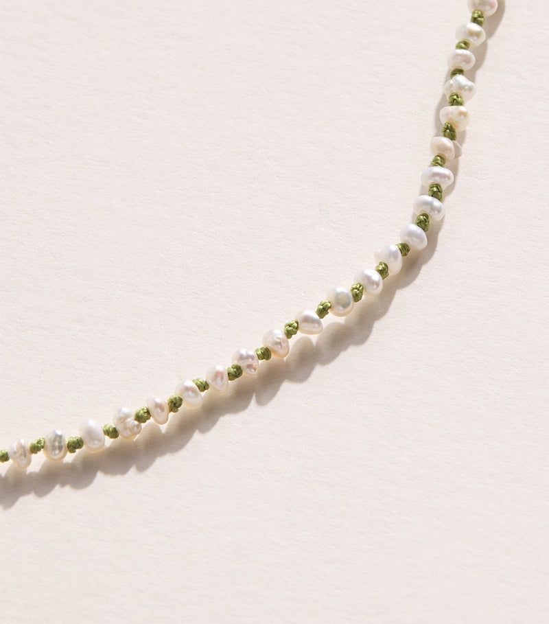 Hermina Athens freshwater pearl eye pendant necklace - British product