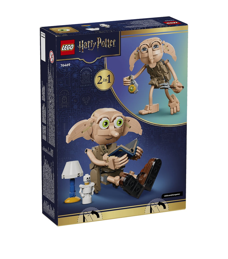 LEGO Harry Potter Dobby the Free Elf figure, UK version