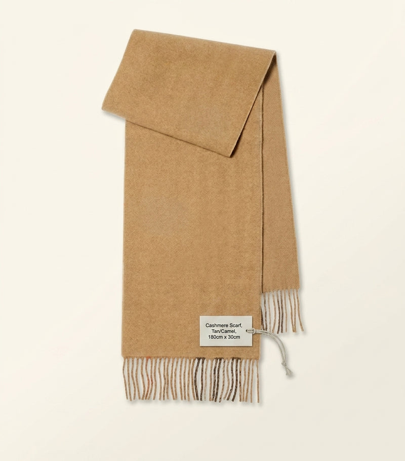 Burberry cashmere reversible check scarf 168cm x 30cm, UK version
