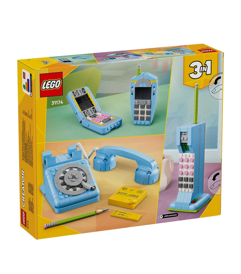 LEGO Creator Retro Telephone toy building set, UK version