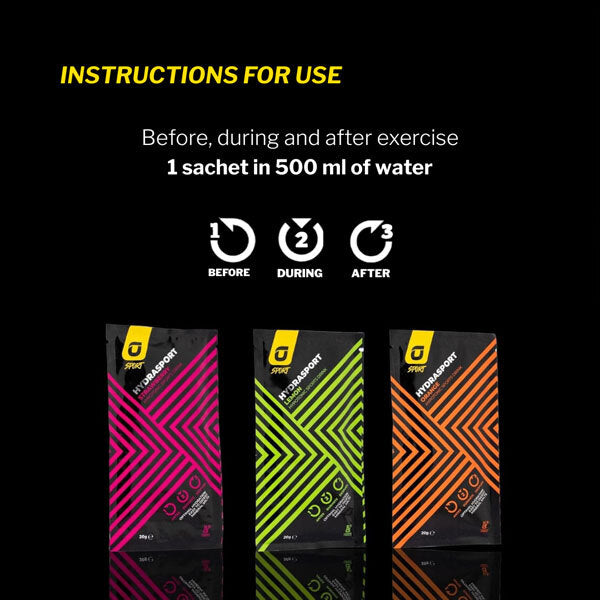 RECUPERATION lemon hypotonic drink 20 sachets, imported from the UK