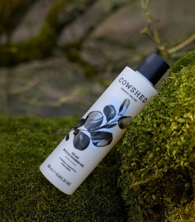 Cowshed Relax bath shower gel 300ml, imported from the UK