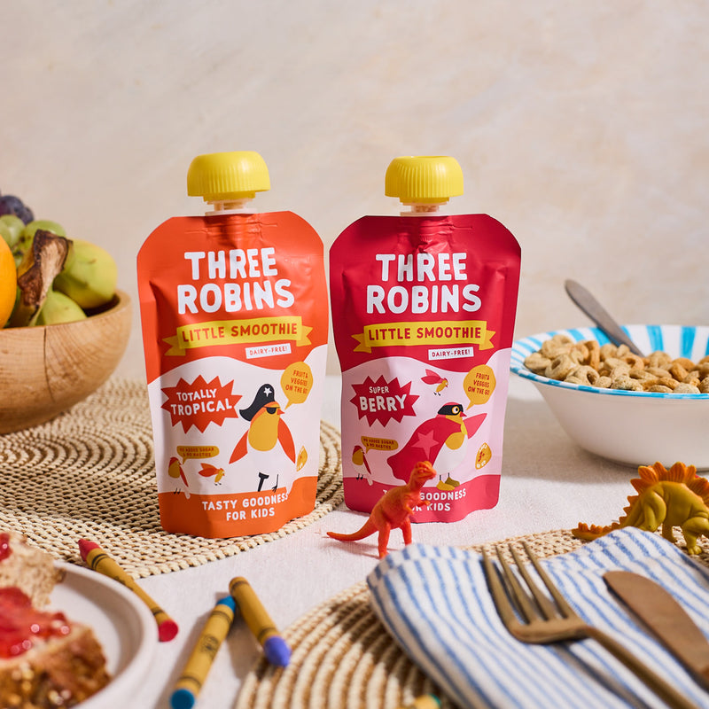 Three Robins Totally Tropical smoothie 6 pack - British product