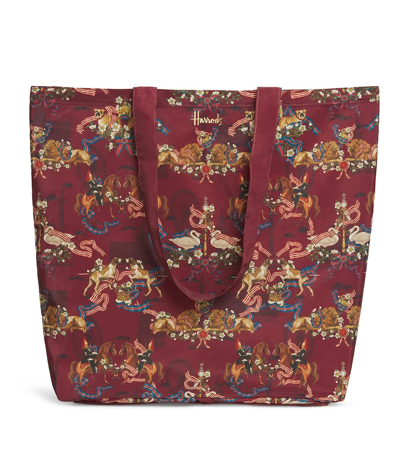 Harrods Great British Pocket Shopper Bag - British product