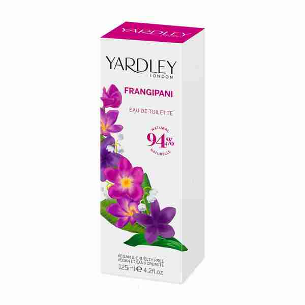 Yardley London Frangipani Eau de Toilette 125ml, UK version
