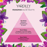 Yardley London Frangipani Eau de Toilette 125ml, UK version