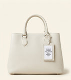 Burberry mini leather Cotswolds check tote bag, UK version