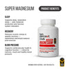 The Ten Percent Club Super Magnesium supplement 90 capsules, imported from the UK