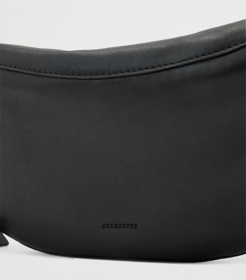 AllSaints Leather Luna Cross-Body Bag (British brand)