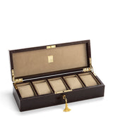 Harrods Aspinal Of London Croc Print Watch Box- Buy online at McGrocer