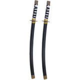 Smiffys ninja swords pack of 2 59cm, imported from the UK