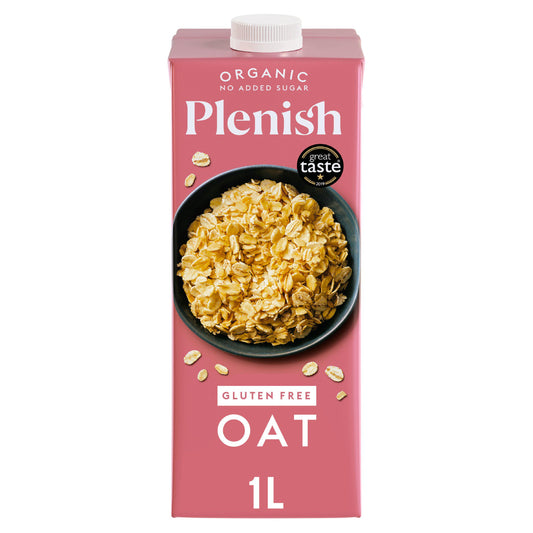 Plenish Organic Oat Dairy Alternative Long Life Drink 1L