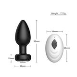 Loving Joy Toosh remote controlled silicone butt plug, UK version