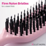 Brushworks Slick Back Bristle hair brush styling tool (British brand)
