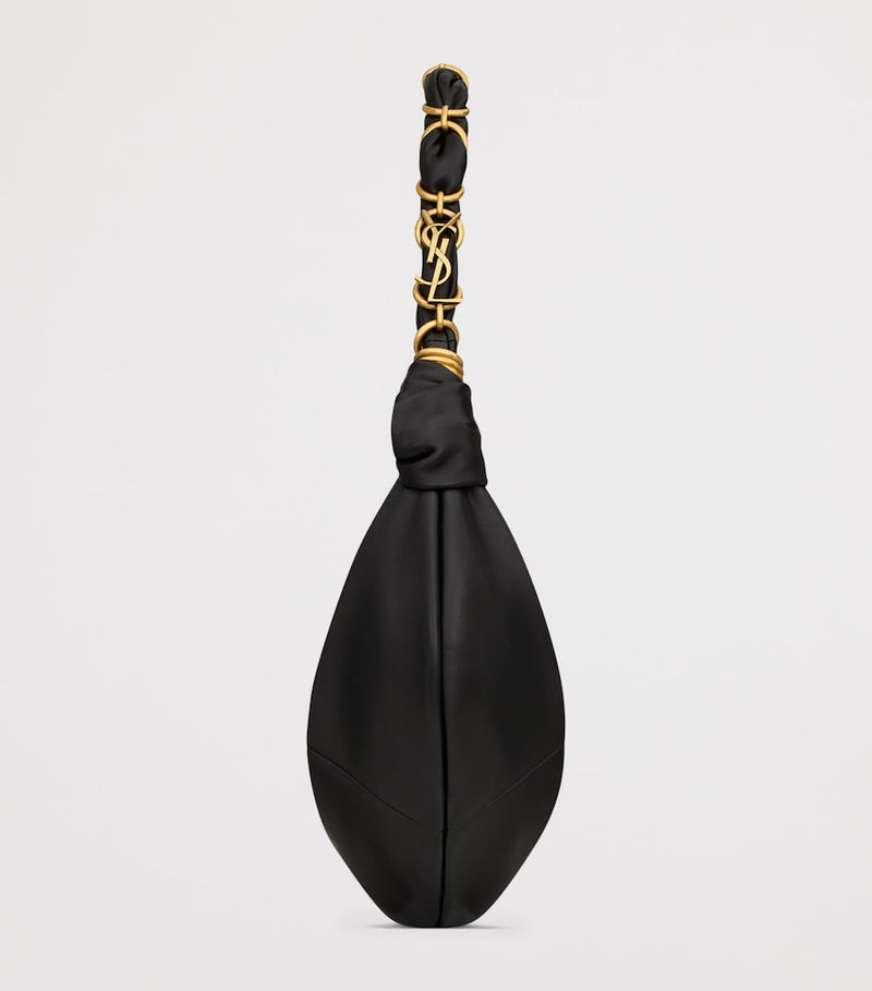 Saint Laurent small leather Amalia shoulder bag (British brand)