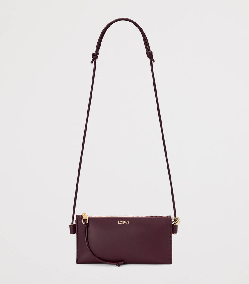 LOEWE Joya leather pouch with adjustable strap (British brand)