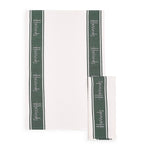 Harrods stripe tea towels set of 2 - British product