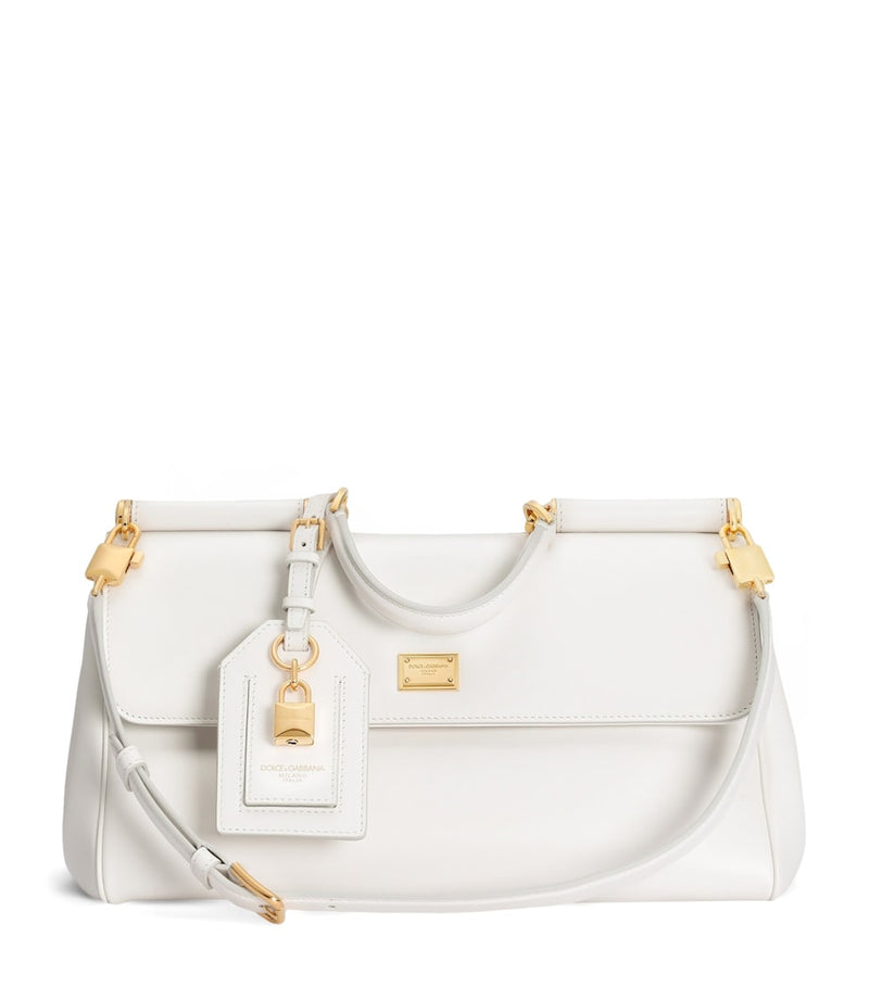 Dolce&Gabbana My Sicily top-handle bag in plongé calfskin, imported from the UK