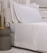 Harrods Frette Cotton Balance Lace Superking Flat Sheet Set 270cm x 320cm- Buy online at McGrocer