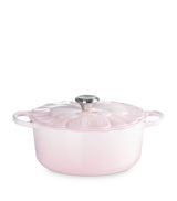 Harrods Le Creuset Cast Iron Round Petal Casserole Dish (26cm)- Buy online at McGrocer