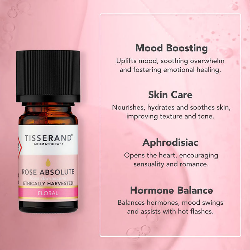 Tisserand Rose Absolute essential oil 2ml (British brand)