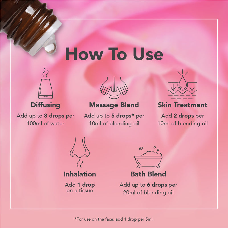 Tisserand Rose Absolute essential oil 2ml (British brand)