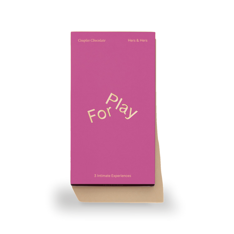 For Play couples chocolate with adaptogens, imported from the UK